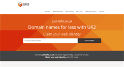 Desktop Screenshot of just-lofts.co.uk
